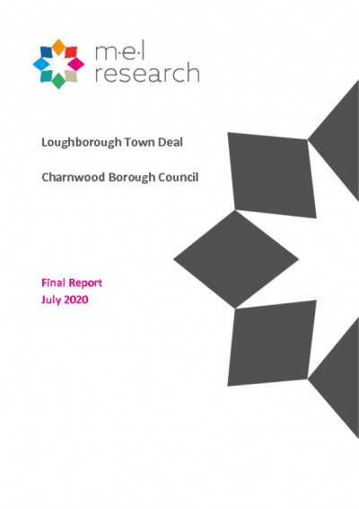 Loughborough Town Deal Consultation - Final Report - July 2020